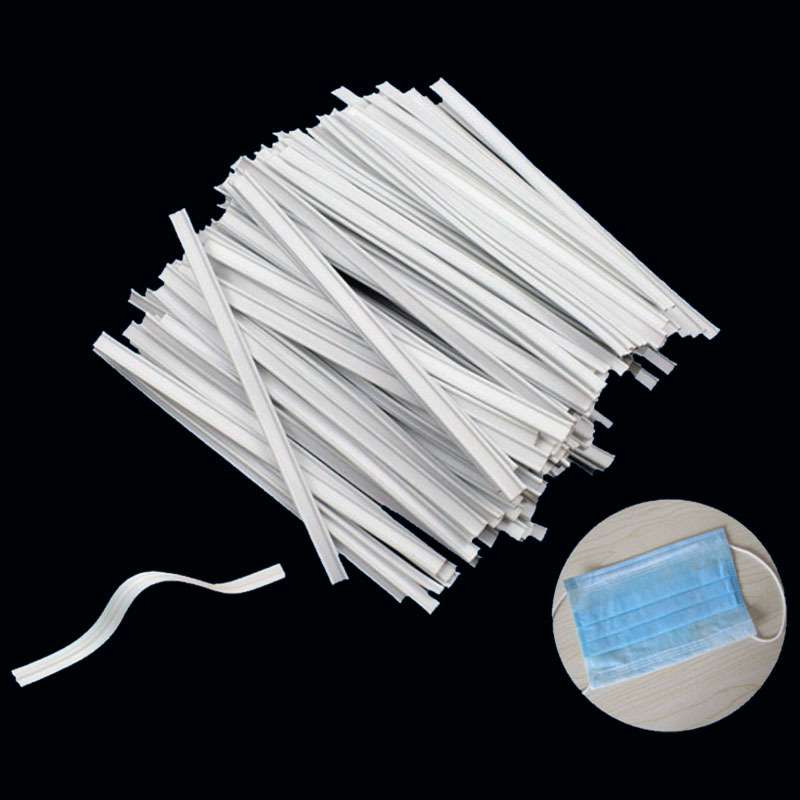 Wholesale Flat white 3mm single core copper nose wire for face